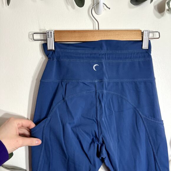 Zyia Active Blue Leggings LAST CALL - Picture 3 of 4